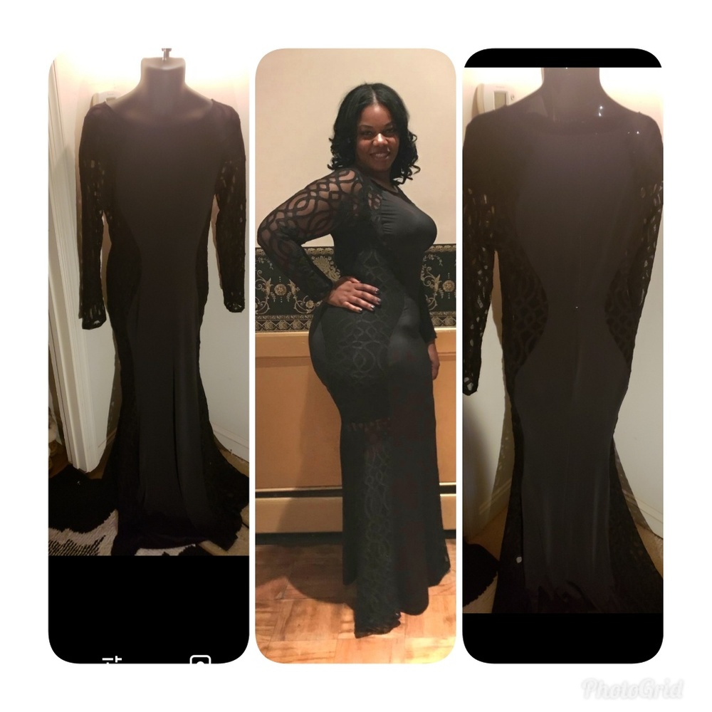 A formal dress
